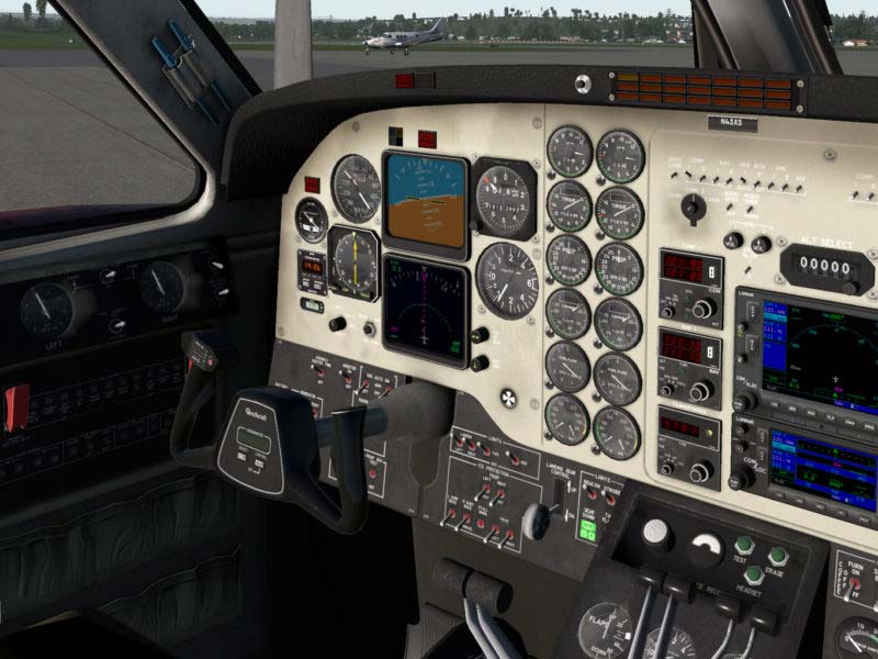 King Air C90 Cockpit